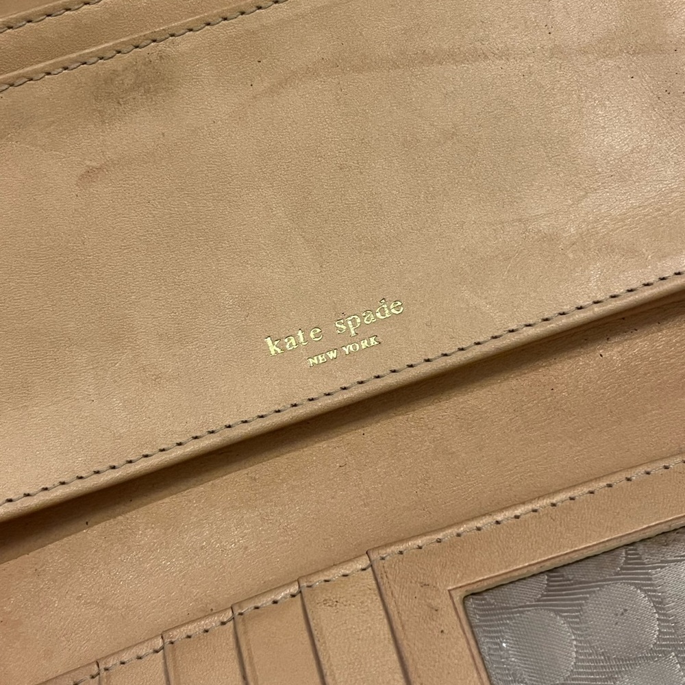 Kate Spade orange leather wallet - Picture 12 of 16